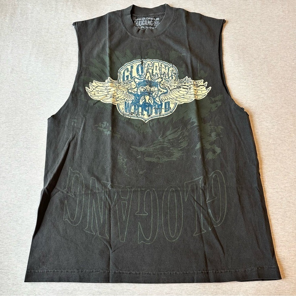 Black‎ Graphic Tank Top
